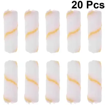 20PCS Paint Roller Cover Mini Rollers Cover Polyester Roller Sleeve Decorators Brush Smooth Tools No Handle
20PCS Paint Roller Cover Mini Rollers Cover Polyester Roller Sleeve Decorators Brush Smooth Tools No Handle