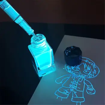 18ml Non-Carbon Magic Invisible Ink Graffiti Black Light Combo Creative Stationery Invisible Ink For Fountain Glass Dip Pen
18ml Non-Carbon Magic Invisible Ink Graffiti Black Light Combo Creative Stationery Invisible Ink For Fountain Glass Dip Pen