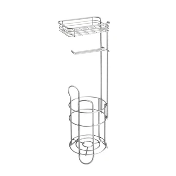 Paper Holder Features Creative Paper Towel Metal Shelf With Book Shelf Bathroom Accessories for Home Bathroom Kitchen Toilet 
Paper Holder Features Creative Paper Towel Metal Shelf With Book Shelf Bathroom Accessories for Home Bathroom Kitchen Toilet