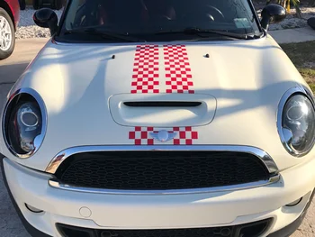 For 1Set Universal For all cars CLUBMAN DUAL CHECKERED STRIPES VINYL DECALS STICKERS Hood Roof Truck
For 1Set Universal For all cars CLUBMAN DUAL CHECKERED STRIPES VINYL DECALS STICKERS Hood Roof Truck