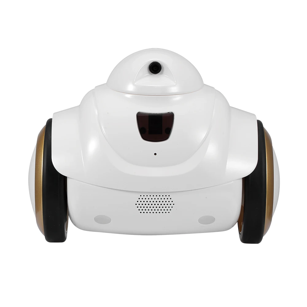 Smart Robot R02 RC Robot with 720P Camera WiFi APP Control Camera Home Security Intelligent Interactive Robot for Kids Pets
Smart Robot R02 RC Robot with 720P Camera WiFi APP Control Camera Home Security Intelligent Interactive Robot for Kids Pets