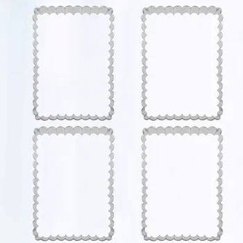 4PCS Durable Creative Rectangle Shape Cookie Molds Fruit Cutters Baking Molds for Kitchen Home Bakery
4PCS Durable Creative Rectangle Shape Cookie Molds Fruit Cutters Baking Molds for Kitchen Home Bakery
