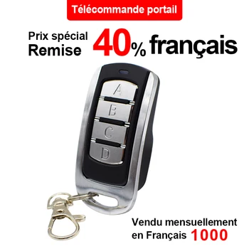 Gate remote control for 433MHz 287-868MHz rolling code garage door remote control for SOMFY CARDIN S449 DEA and more multi brand
Gate remote control for 433MHz 287-868MHz rolling code garage door remote control for SOMFY CARDIN S449 DEA and more multi brand