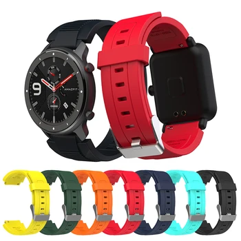 Smart Watch Strap for Amazfit bip GTR 42mm 47mm GTS Replace Band for xiaomi huami bip lite midong Bracelet 20 22mm 
Smart Watch Strap for Amazfit bip GTR 42mm 47mm GTS Replace Band for xiaomi huami bip lite midong Bracelet 20 22mm