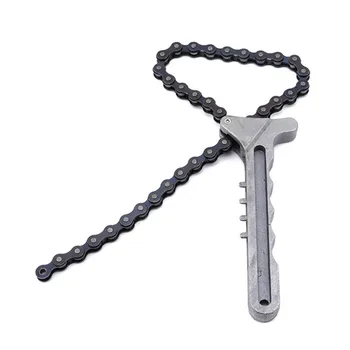 Adjustable Car Engine Oil Filter Chain Grip Wrench Spanner Remover Tools Plier 
Adjustable Car Engine Oil Filter Chain Grip Wrench Spanner Remover Tools Plier
