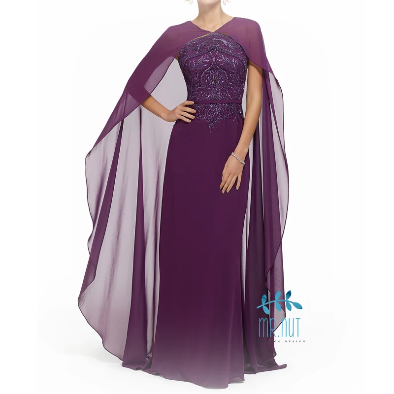 Purple Evening Dresses 2020 Beaded vestiti donna Chiffon Full Length isolation gown robe longue femme
Purple Evening Dresses 2020 Beaded vestiti donna Chiffon Full Length isolation gown robe longue femme