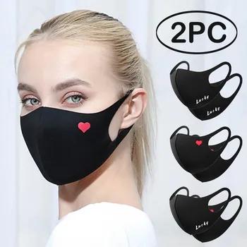 2PC Women Mouth Cover PM2.5 Outdoor Dustproof Protective Washable Reusable Face Protection Printing Mouth маски Toiletry Kits
2PC Women Mouth Cover PM2.5 Outdoor Dustproof Protective Washable Reusable Face Protection Printing Mouth маски Toiletry Kits
