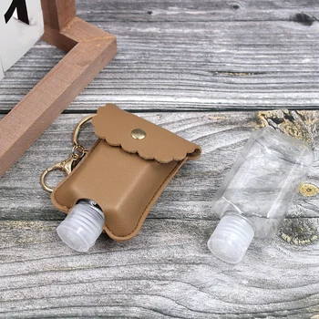 Travel Outdoor Portable Squeeze Soap Dispenser Disinfectant Gel Bottle Empty Leakproof Plastic Bottle with Leather Keychain
Travel Outdoor Portable Squeeze Soap Dispenser Disinfectant Gel Bottle Empty Leakproof Plastic Bottle with Leather Keychain