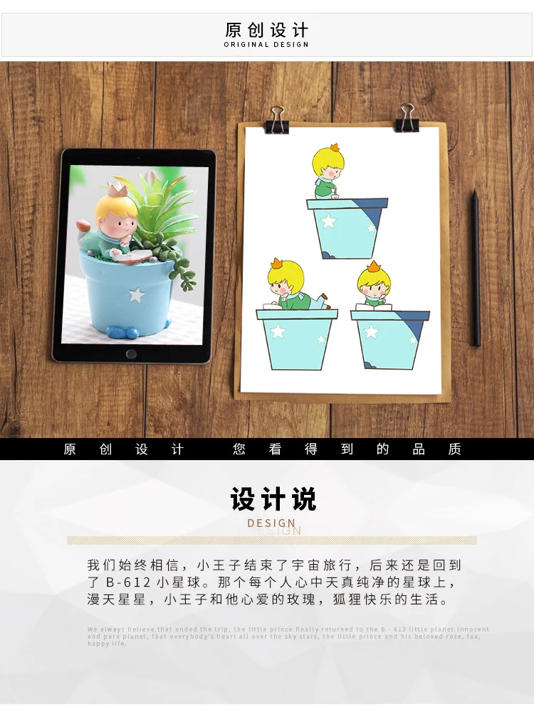 Creative Resin Succulent Plant Pots Mini Flower Pot Decorative Desktop Flowerpot Fairy Garden Home Garden Decoration (14)
