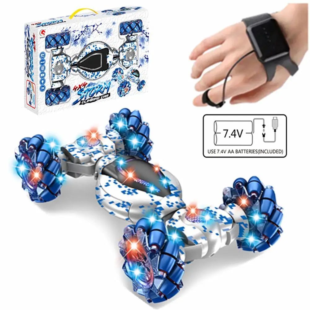 Newest High Quality Remote Control Car Toys Watch Gesture Sensing Stunt Toys One-Button Twisting Car Christmas Gift Toy For Kids
Newest High Quality Remote Control Car Toys Watch Gesture Sensing Stunt Toys One-Button Twisting Car Christmas Gift Toy For Kids