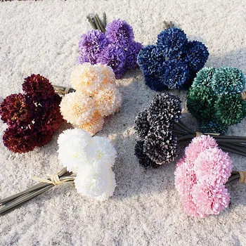 6 pieces / 1 bundle Silk Carnation Bridal bouquet wedding home decor artificial plants decorative flowers cheap Christmas pompon
6 pieces / 1 bundle Silk Carnation Bridal bouquet wedding home decor artificial plants decorative flowers cheap Christmas pompon