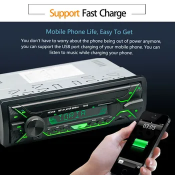 Car Stereo MP3 Player Bluetooth AUX USB TF FM Radio Audio In-dash Handsfree Mic Brand New And High Quality
Car Stereo MP3 Player Bluetooth AUX USB TF FM Radio Audio In-dash Handsfree Mic Brand New And High Quality