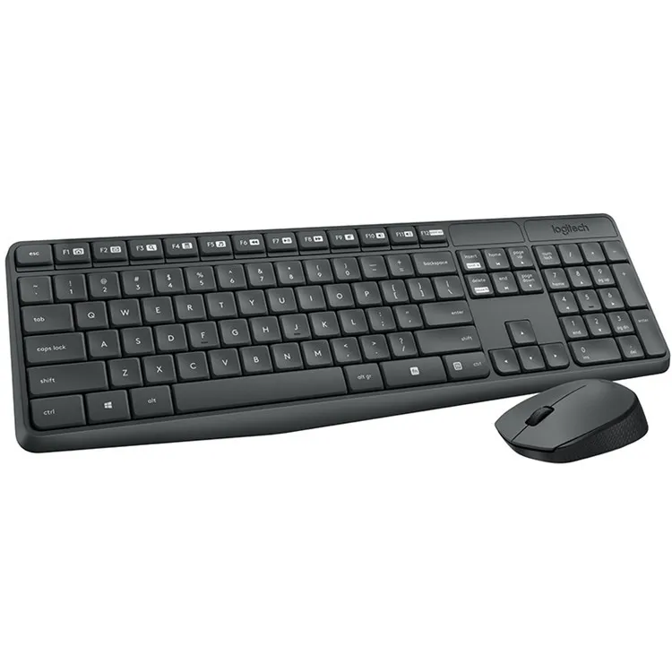 Logitech Wireless Keyboard And Mouse Set Laptop Computer Office Household Game Mouse And Keyboard a Generation of Fat
Logitech Wireless Keyboard And Mouse Set Laptop Computer Office Household Game Mouse And Keyboard a Generation of Fat