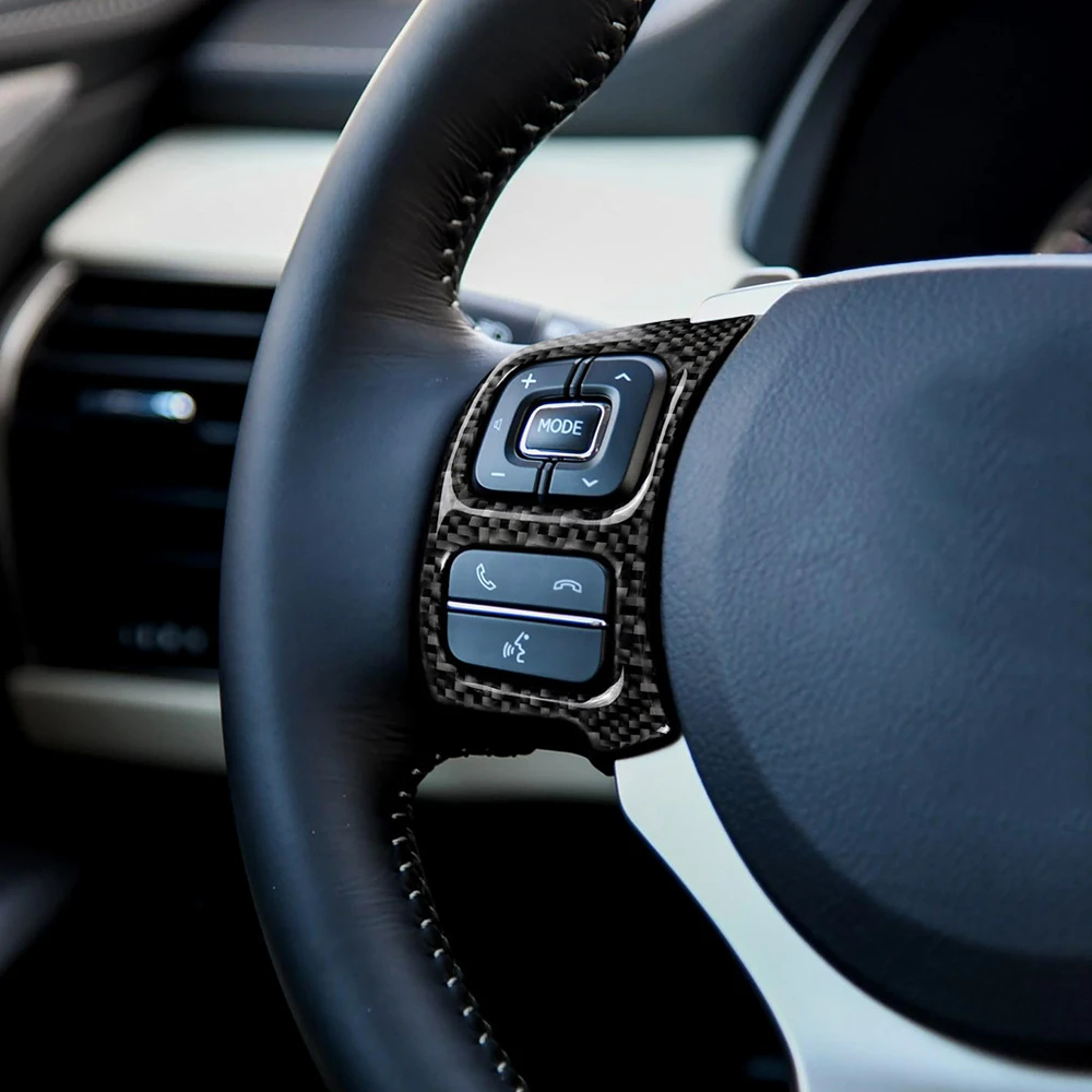 Carbon Fiber Car Steering Wheel Button Decoration Cover Interior Mouldings Fits for For LEXUS IS250 IS300 IS350 2014-2017
Carbon Fiber Car Steering Wheel Button Decoration Cover Interior Mouldings Fits for For LEXUS IS250 IS300 IS350 2014-2017