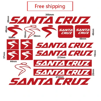 Bike frame sticker Santa cruz Bicycle Stickers Free shipping mtb cycling decals Vinyl waterproof Road bike accessories stickers
Bike frame sticker Santa cruz Bicycle Stickers Free shipping mtb cycling decals Vinyl waterproof Road bike accessories stickers