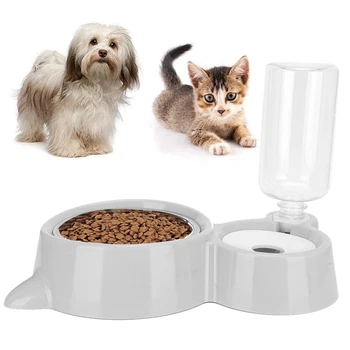 2 in 1 Large Capacity Pet Feeder Automatic Cats Water Dispenser Feeding Split type dual bowls Drinking Bowls for Dogs Supplies
2 in 1 Large Capacity Pet Feeder Automatic Cats Water Dispenser Feeding Split type dual bowls Drinking Bowls for Dogs Supplies