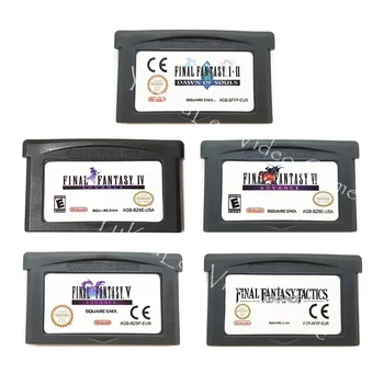 FinalFantasySeries 32 Bit Video Game Cartridge Console Card for Nintendo GBA Series Consoles
FinalFantasySeries 32 Bit Video Game Cartridge Console Card for Nintendo GBA Series Consoles