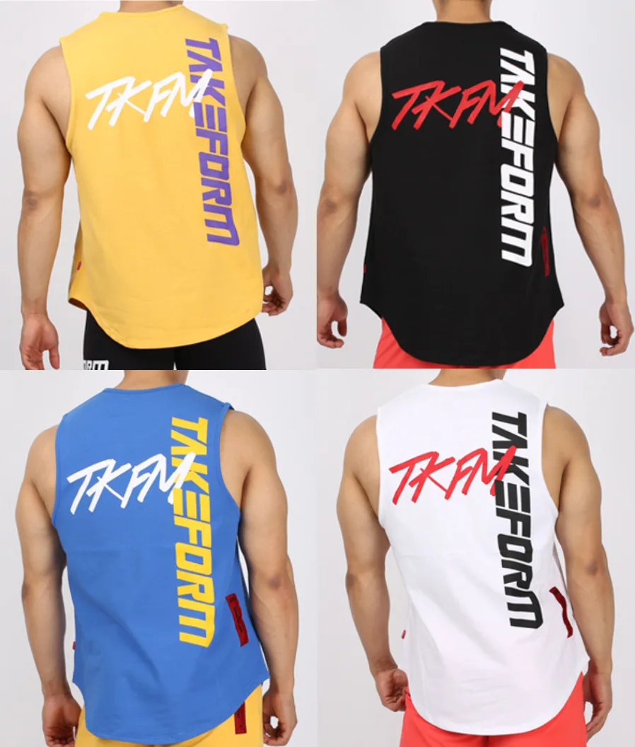 Muscle Brother Fitness Vest Men's Line And Iron Waistcoat I-shaped Training Suit Sports Loose Sleeveless T-shirt
Muscle Brother Fitness Vest Men's Line And Iron Waistcoat I-shaped Training Suit Sports Loose Sleeveless T-shirt