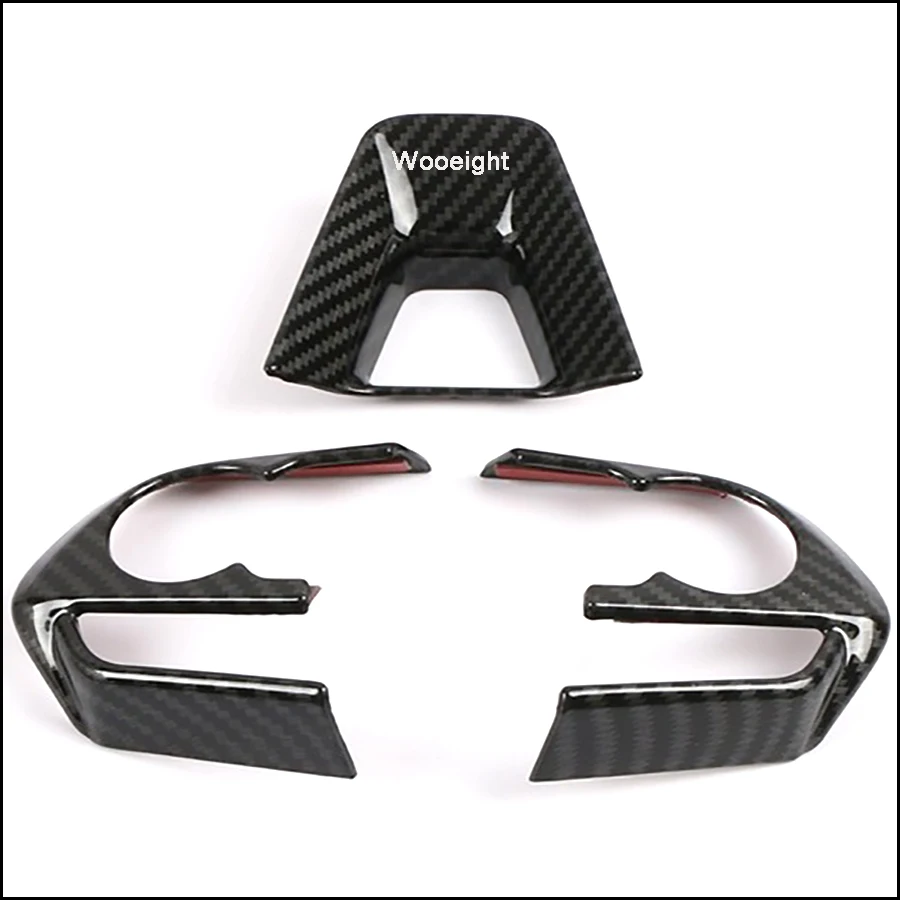 Wooeight 3Pcs ABS Carbon Fiber Style Steering Wheel Decoration Cover Sticker Trim Fit For Toyota RAV4 2019 2020 LHD Accessories
Wooeight 3Pcs ABS Carbon Fiber Style Steering Wheel Decoration Cover Sticker Trim Fit For Toyota RAV4 2019 2020 LHD Accessories