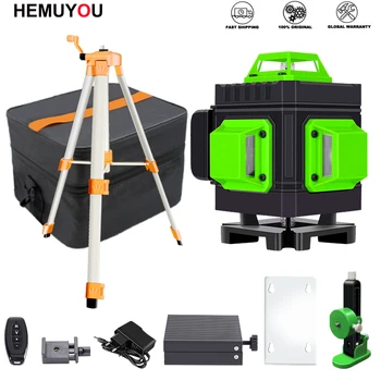 16 Lines 4D Laser Level Building Tools Super Powerful Laser Level Green Beam Laser Level 360 Vertical Cross High Power Battery
16 Lines 4D Laser Level Building Tools Super Powerful Laser Level Green Beam Laser Level 360 Vertical Cross High Power Battery