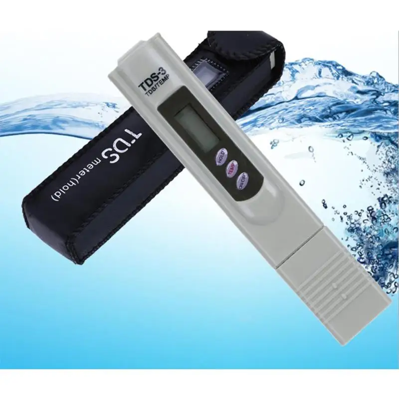 Water Quality Purity Detection Pen Portable Waterproof Digital Tester Filter Measuring Test LCD Hardness Analyzer Quality Teste
Water Quality Purity Detection Pen Portable Waterproof Digital Tester Filter Measuring Test LCD Hardness Analyzer Quality Teste