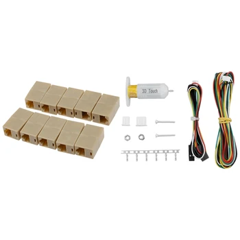 10 Pcs CAT5 RJ45 Network Cable Extender Connector Adapter & 1 Set 3D Press Auto Leveling Sensor Auto Bed Leveling Sensor
10 Pcs CAT5 RJ45 Network Cable Extender Connector Adapter & 1 Set 3D Press Auto Leveling Sensor Auto Bed Leveling Sensor