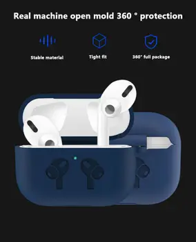 For Apple AirPods Pro (3rd Generation) Earphone Charging Rubber Protective Case
For Apple AirPods Pro (3rd Generation) Earphone Charging Rubber Protective Case