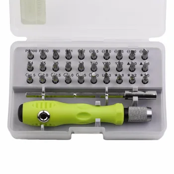 Practical 32 In 1 Multipurpose Precision Screwdriver Set Disassemble Electronic Repair Tools Kit For Cell Phone Laptop Tablet
Practical 32 In 1 Multipurpose Precision Screwdriver Set Disassemble Electronic Repair Tools Kit For Cell Phone Laptop Tablet