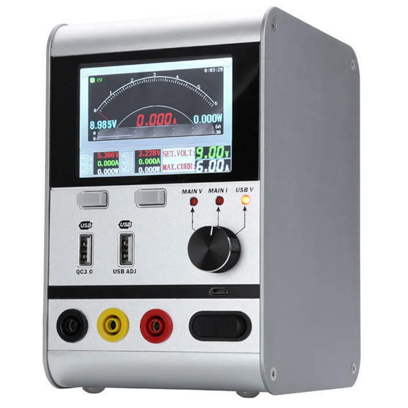 HR3006 30V 6A регулятор напряжения тока с быстрым usb портом для зарядки и ремонта