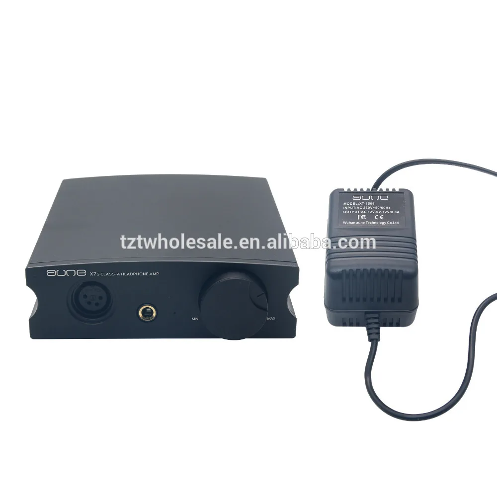 Aune X7S HIFI Headphone Amplifier Class A Balance Output Audio AMP with Power Supply Black
Aune X7S HIFI Headphone Amplifier Class A Balance Output Audio AMP with Power Supply Black