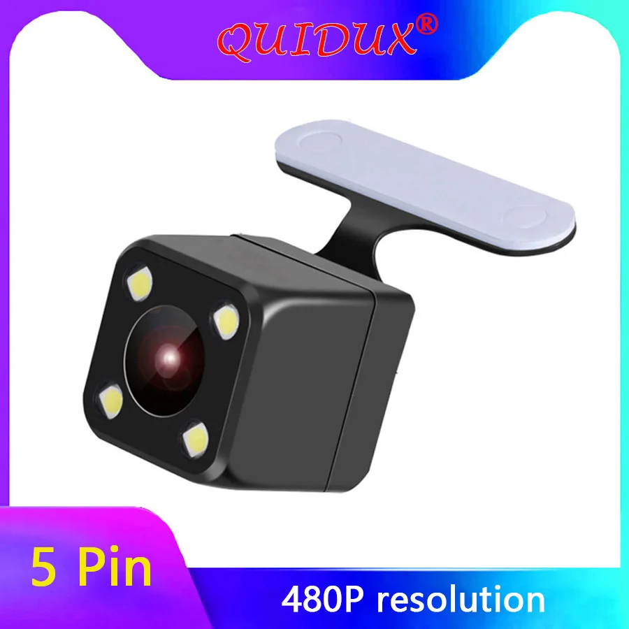 QUIDUX Car Rearview Camera For DVR Reverse Backup Parking Camera 120 Degree Rear View Camera 480P Reverse Camera
QUIDUX Car Rearview Camera For DVR Reverse Backup Parking Camera 120 Degree Rear View Camera 480P Reverse Camera
