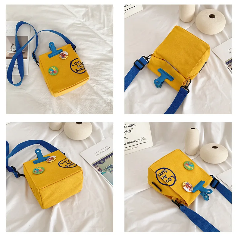 Small Bag Women's New Style Creative Cool Canvas Crossbody Bag Fashion Korean-style Fashion GIRL'S Wide Sholder Bag
Small Bag Women's New Style Creative Cool Canvas Crossbody Bag Fashion Korean-style Fashion GIRL'S Wide Sholder Bag