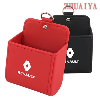 1Pcs Car Styling PU Leather Coin Bag Case Car Outlet Vent Back Storage Box For Renault logo Clio Logan Megane 2 3 Koleos
1Pcs Car Styling PU Leather Coin Bag Case Car Outlet Vent Back Storage Box For Renault logo Clio Logan Megane 2 3 Koleos