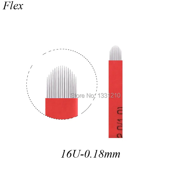 Kit 200 Lamina Agulha Tebori Microblade U-shape 16 Pins 0.18mm Microblading Needles Eyebrow Tattoo Needles For Tobori Pen
Kit 200 Lamina Agulha Tebori Microblade U-shape 16 Pins 0.18mm Microblading Needles Eyebrow Tattoo Needles For Tobori Pen