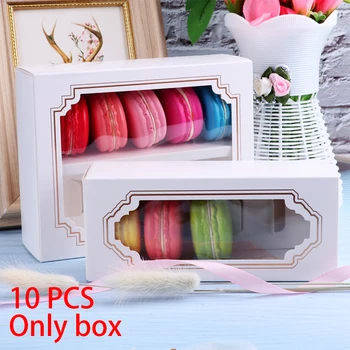 10pcs/set Biscuit Storage Macarons Box Gift Paperboard Chocolate Holder Festival Party Wedding DIY Cake Cookies Packaging Box
10pcs/set Biscuit Storage Macarons Box Gift Paperboard Chocolate Holder Festival Party Wedding DIY Cake Cookies Packaging Box