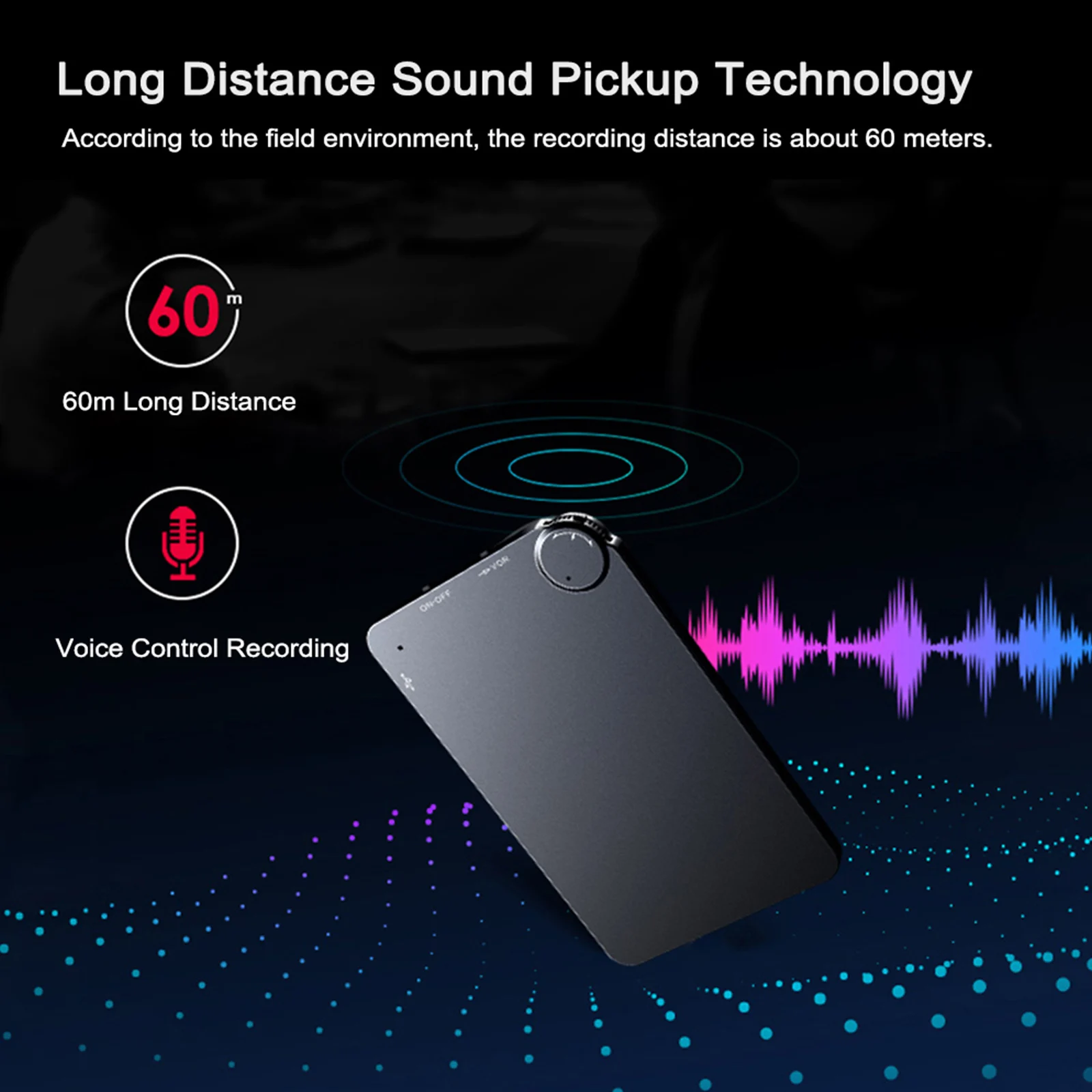 Generic Ultrathin Voice Recorder Portable B Voice Activated Recorder