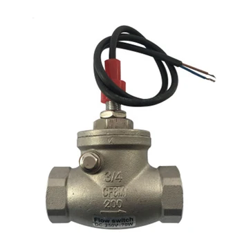 Normally open baffle flow switch G 3/4 DC250V 70W 
Normally open baffle flow switch G 3/4 DC250V 70W
