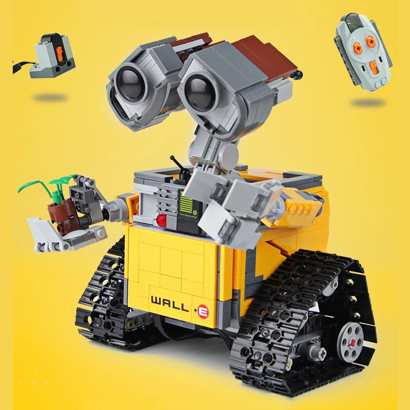 Robot WALL E Idea Building Block Fit Legoinglys Technic Machine Robot Figures Model Bricks Diy Toy Gift Kids Birthday Present
Robot WALL E Idea Building Block Fit Legoinglys Technic Machine Robot Figures Model Bricks Diy Toy Gift Kids Birthday Present