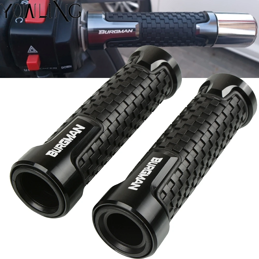 Motorcycle handlebar grips For SUZUKI BURGMAN AN125 AN250 AN400 AN650 AN 650 Burgman 400 650 125 200 2007-2018 Moto handle grips
Motorcycle handlebar grips For SUZUKI BURGMAN AN125 AN250 AN400 AN650 AN 650 Burgman 400 650 125 200 2007-2018 Moto handle grips