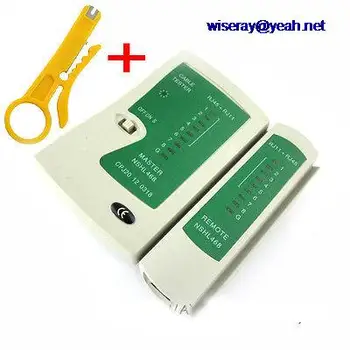 DHL/EMS 50pcs phone network cable tester LAN Cable Tester RJ11 RJ12 RJ45 Cat5 UTP + Line knife-A7
DHL/EMS 50pcs phone network cable tester LAN Cable Tester RJ11 RJ12 RJ45 Cat5 UTP + Line knife-A7