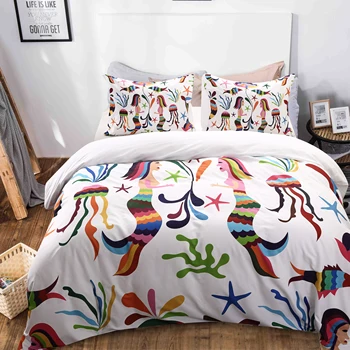 Queen King bed set duvet cover sets Bedclothes Quilt Cover Pillow case home textile digital printing Home comforter bedding set
Queen King bed set duvet cover sets Bedclothes Quilt Cover Pillow case home textile digital printing Home comforter bedding set