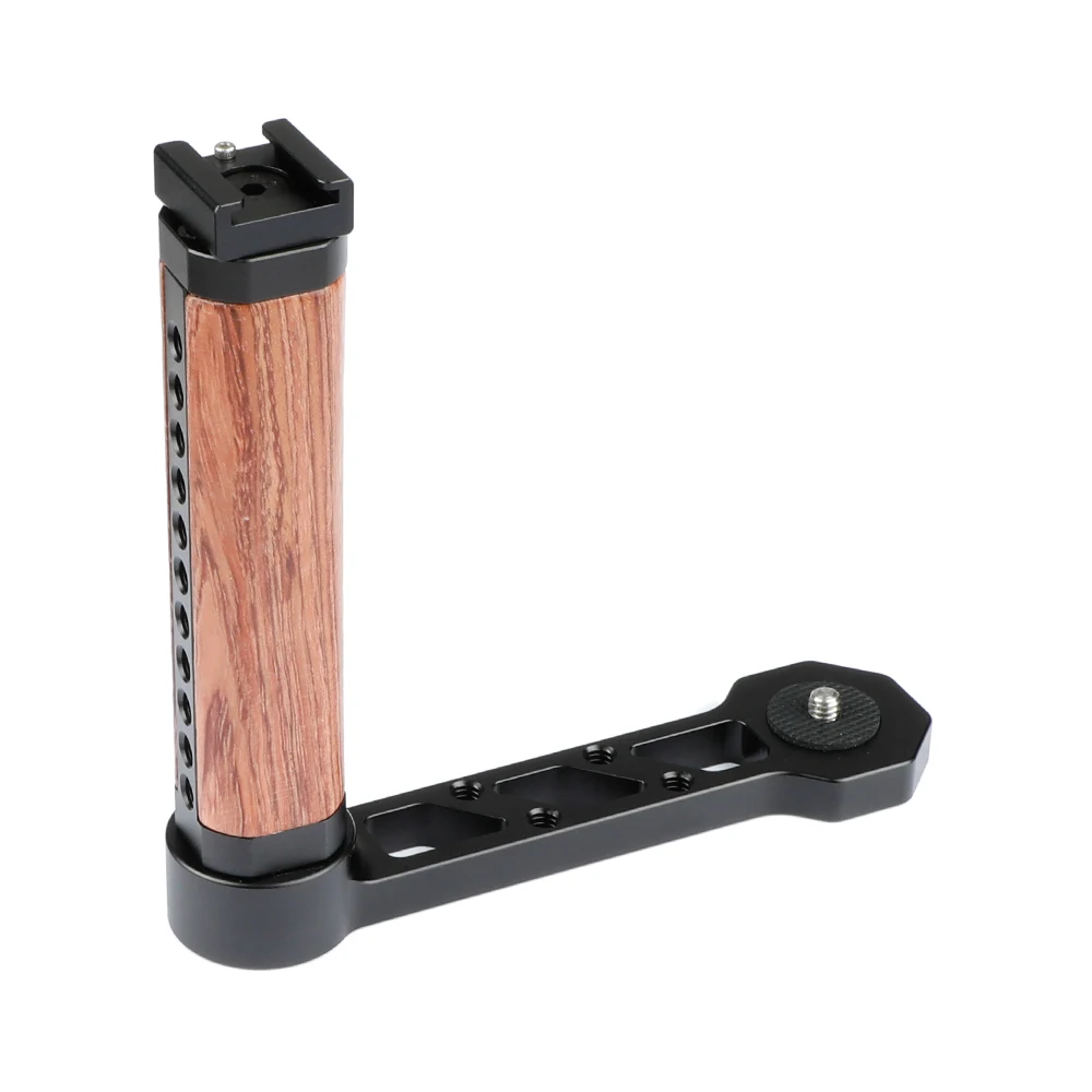 HDRIG Wooden Handle Grip L-shape With Shoe Mount For RoninS / Zhiyun Crane Series Handheld Gimbal
HDRIG Wooden Handle Grip L-shape With Shoe Mount For RoninS / Zhiyun Crane Series Handheld Gimbal