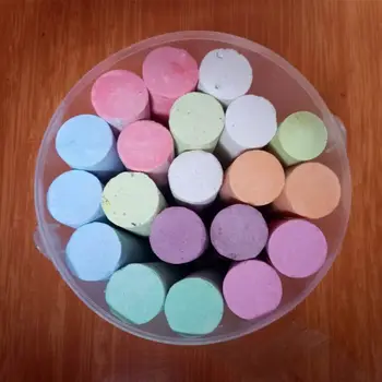 20Pcs/Bucket Colorful Chalk for Kids Adult Non-toxic Dust-free Chalk for School K1MA New
20Pcs/Bucket Colorful Chalk for Kids Adult Non-toxic Dust-free Chalk for School K1MA New