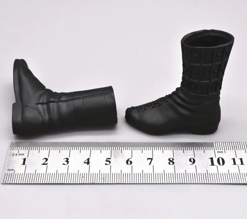 

Best Sell Scale 1/6 DX Combat War Black Shoes Hollow Boots For Mostly 12 inch Doll Soldier Accessories