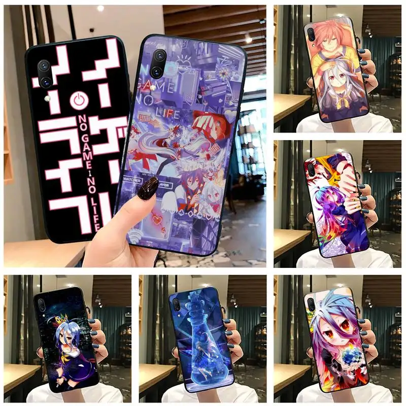 Нет игры нет жизни чехол для телефона аниме Vivo Y91c Y17 Y51 Y67 Y55 Y7s Y81S Y19 V17 vivo s5 |