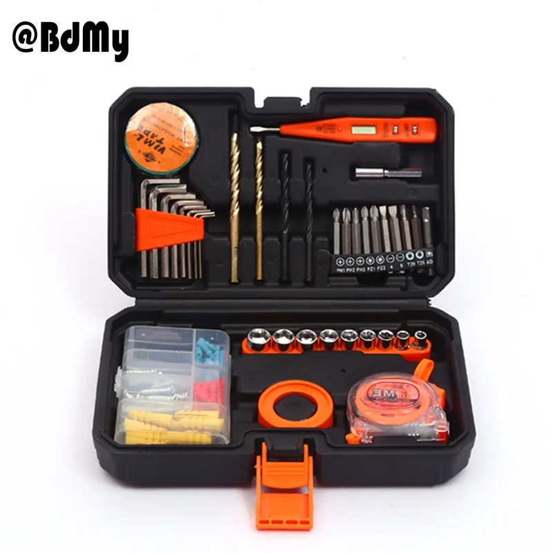 Household Tool Set, Universal Multifunction, Full Combination Hardware Toolbox, Family Maintenance, 99 Sets of Drill Bits
Household Tool Set, Universal Multifunction, Full Combination Hardware Toolbox, Family Maintenance, 99 Sets of Drill Bits
