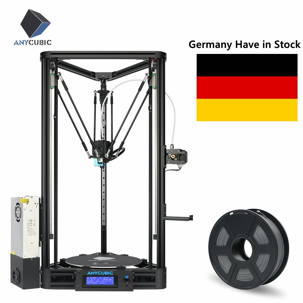 ANYCUBIC Kossel 3d Printer Kit with PLA Modular Assembly Easy to Set Auto Level FDM 3D Pinter Desktop DIY impresora 3d drucker
ANYCUBIC Kossel 3d Printer Kit with PLA Modular Assembly Easy to Set Auto Level FDM 3D Pinter Desktop DIY impresora 3d drucker
