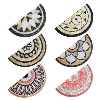 Semi-Circle Doormat, Anti Slip Marble Pattern Half Moon PVC Floor Mat,30X60cm R9JC
Semi-Circle Doormat, Anti Slip Marble Pattern Half Moon PVC Floor Mat,30X60cm R9JC