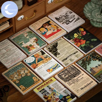 YueGuangXia Old Poster Writing Material Card Scrapbooking/Card Making/Journaling Project Background Hangtag with Hole 60 Pcs
YueGuangXia Old Poster Writing Material Card Scrapbooking/Card Making/Journaling Project Background Hangtag with Hole 60 Pcs