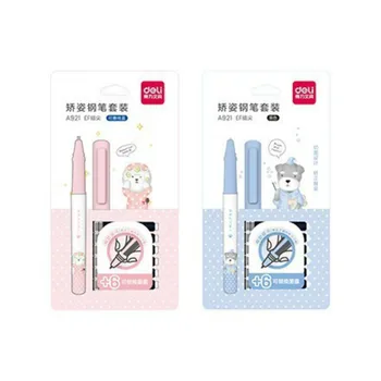 Fountain Pens Primary School Posture Correction Pen EF Dark Tip Erasable Blue Calligraphy Pen Contains 6 Ink Bags
Fountain Pens Primary School Posture Correction Pen EF Dark Tip Erasable Blue Calligraphy Pen Contains 6 Ink Bags